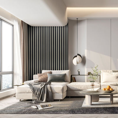 Panel Dinding WPC Interior Apartemen Ramah Lingkungan Tanpa Formaldehida Anti Ngengat