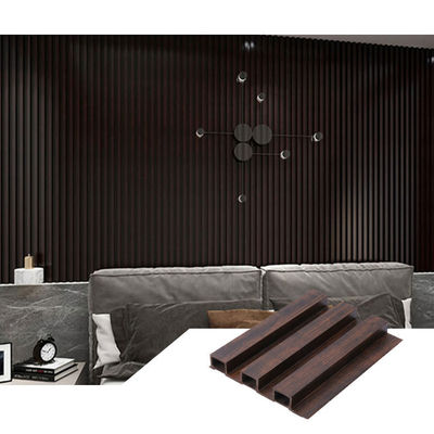 Natural Antisepsis Interior WPC Wall Panel Ceiling Board Lebar 155mm