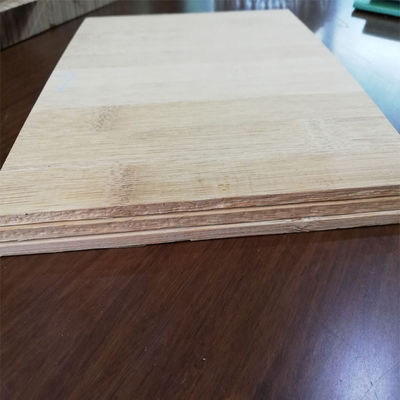Lembar Lembaran Bambu Horizontal 13mm 19mm Standar E2 Untuk Perabotan Rumah