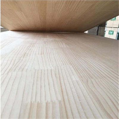 Papan Kayu Solid Ramah Lingkungan Berkilau Pine Finger Joint Kayu Untuk Membuat Perabotan