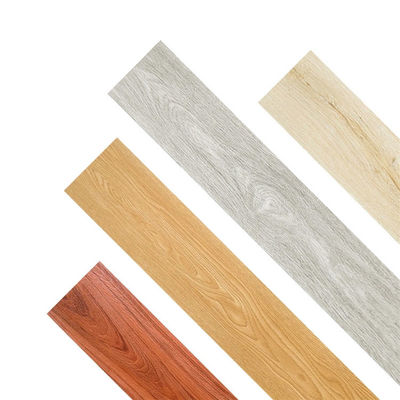 Lantai SPC tahan air berkualitas tinggi dengan lapisan Wear dan lapisan IXPE slip