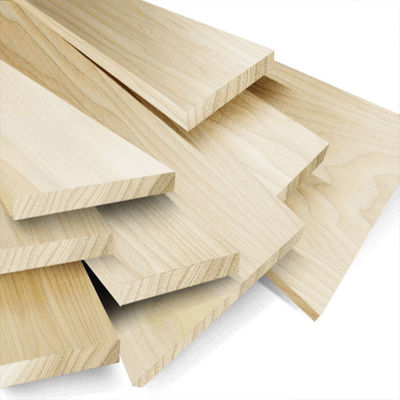 Solid Top Quality 1220*2440 Customized Natural / Bleach / Carbonised Poplar Edge Glude Boards