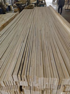 Papan kayu padat dengan sendi jari Poplar Paulownia Papan sendi jari