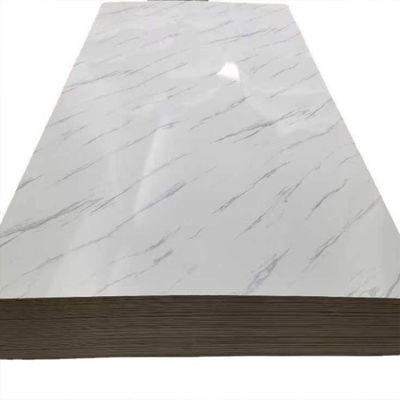 1220*2440 Laminated 3d UV Marble Sheet Ketebalan 3mm Untuk Dekorasi Dinding