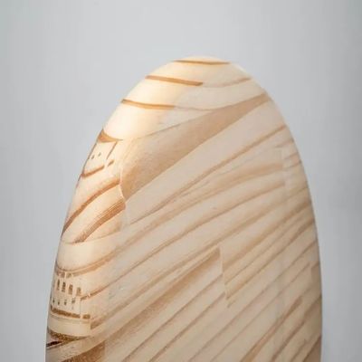 Disesuaikan Primed Radiata Kayu Pine Molding Molding Kayu mentah Meja