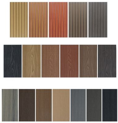 Koekstrusi lantai kolam renang luar Waterproof WPC Kayu Dan Plastik Komposit