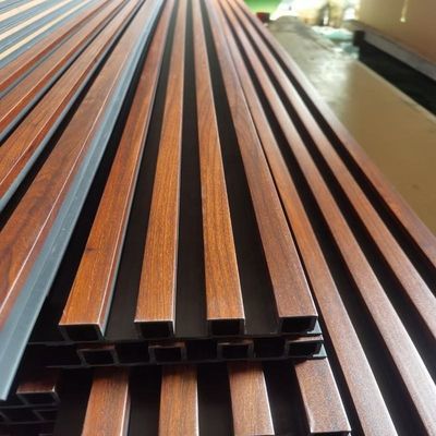 Black Board Rumah Interior Wall Dekoratif Panel Dinding WPC Dengan Fungsi Waterproof