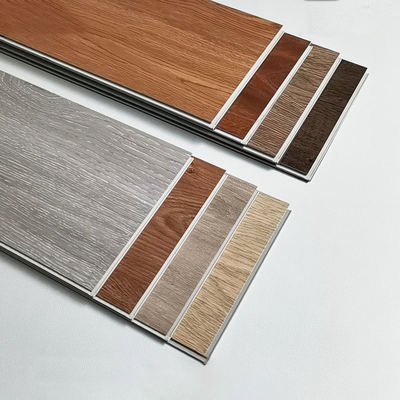 Lantai Vinyl SPC 4mm 5mm SPC Vinyl Tahan Api Lantai Vinyl SPC Tahan Air PVC Plastik Indoor