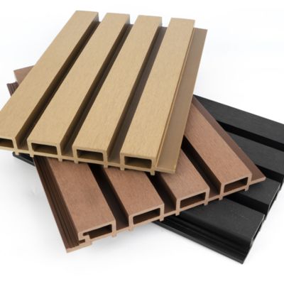 Kualitas tinggi dinding Wpc eksterior luar komposit eksternal Wpc panel dinding dinding luar Wpc dinding