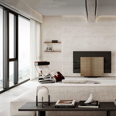 Fleksibel Ramah Lingkungan Dekorasi dinding interior/eksterior tahan api tahan air Panel penutup batu alam Batu buatan