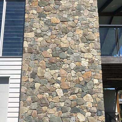 Natural Finish Slate Culture Stone Veneer Cladding for Bathroom Column Exterior and Interior Wall in Kerala Panel Batu