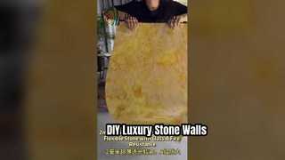 Panel Dinding Batu Lunak Fleksibel Pemasangan DIY yang Mudah