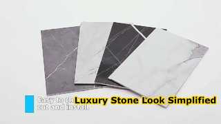 Panel Dinding Batu PU Modern Dekorasi Dinding Mewah DIY yang Mudah