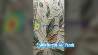 Lembaran Marmer PVC untuk Dinding Tahan Lama & Bergaya