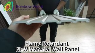 Panel Dinding Kayu WPC untuk Dekorasi Rumah Hotel